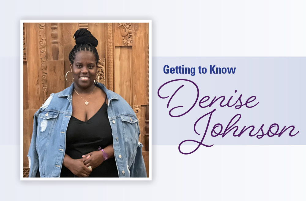 Denise Johnson, MSW, program manager for the Penn Trauma Violence Recovery Program, based at PPMC, and the new Penn Community Violence Prevention (PCVP) team.